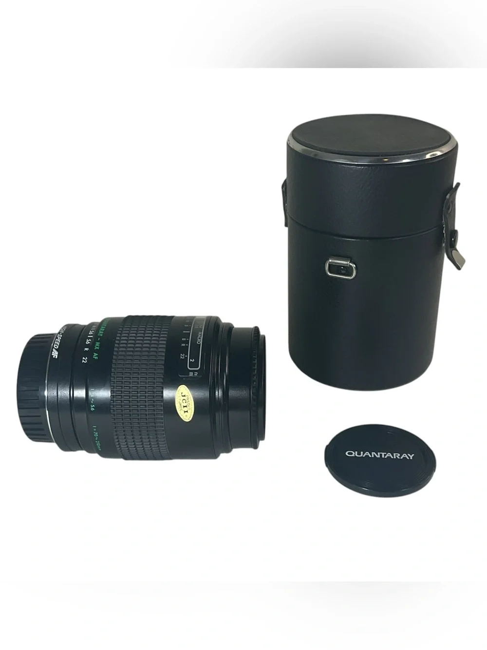 Quantaray MX AF 70-210mm f/4-5.6 Zoom Lens Minolta A Mount Japan w/ Case Caps